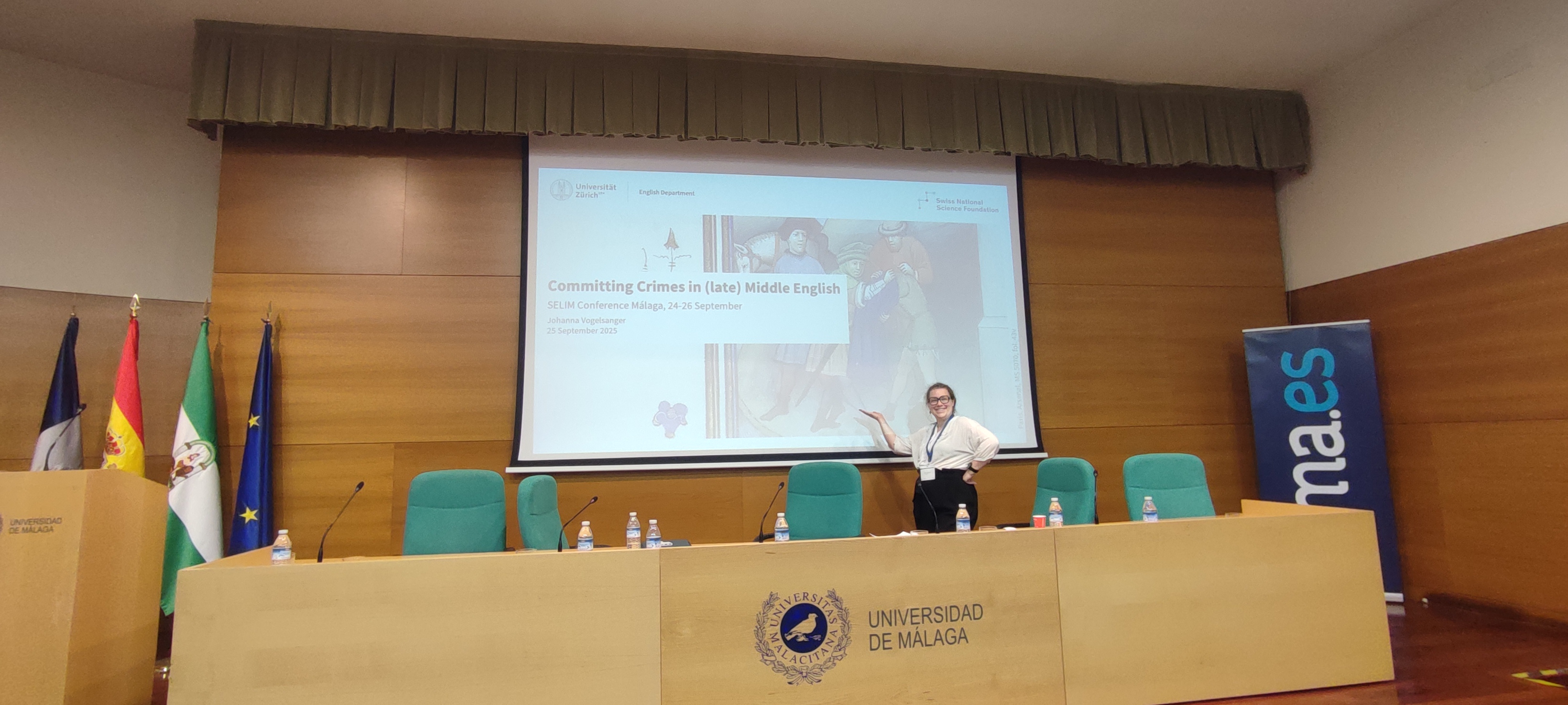 SELIM35 in Malaga - Johanna's presentation